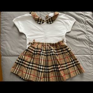 Toddler Burberry outfit